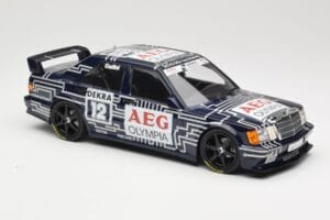 Mercedes 190E 2.5-16 EVO 1 W201 Team Snobeck #12 A. Cudini DTM 1989 Minichamps 1:18 155893612 Metaal — afbeelding 4 van 6