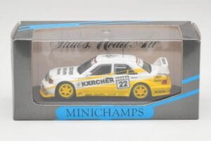 Mercedes 190E 2.5-16 Evo 2 W201 #22 MS Kärcher Schmickler DTM 1990 Minichamps 1:43 13120 Metaal — afbeelding 4 van 4