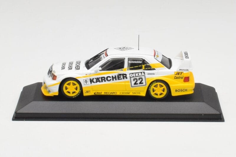 Mercedes 190E 2.5-16 Evo 2 W201 #22 MS Kärcher Schmickler DTM 1990 Minichamps 1:43 Mercedes 190E 2.5-16 Evo 2 W201 #22 MS Kärcher Schmickler DTM 1990 Minichamps 1:43 13120 Metaal