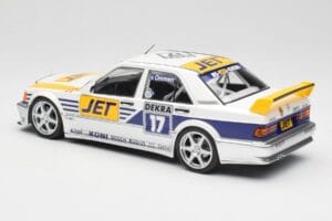 Mercedes 190E 2.5-16 EVO I W201 #17 Team MS-Jet J. van Ommen DTM 1990 Minichamps 1:18 155903617 Metaal — afbeelding 4 van 6