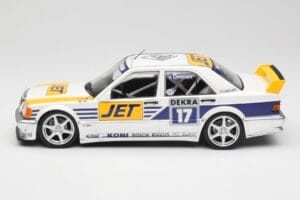 Mercedes 190E 2.5-16 EVO I W201 #17 Team MS-Jet J. van Ommen DTM 1990 Minichamps 1:18 155903617 Metaal — afbeelding 5 van 6