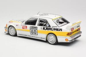 Mercedes 190E 2.5-16 EVO I W201 #60 Team AMG Mercedes K. Wendlinger DTM 1990 Minichamps 1:18 155903660 Metaal — afbeelding 4 van 6