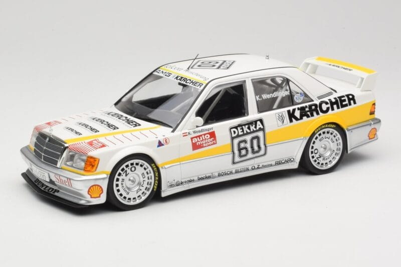 Mercedes 190E 2.5-16 EVO I W201 #60 Team AMG Mercedes K. Wendlinger DTM 1990 Minichamps 1:18 155903660 Metaal