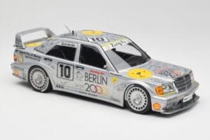 Mercedes 190E 2.5-16 EVO II W201 #10 Zung Fu B. Schneider Guia Race Macau 1992 Minichamps 1:18 155923610 Metaal — afbeelding 2 van 6
