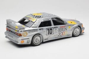 Mercedes 190E 2.5-16 EVO II W201 #10 Zung Fu B. Schneider Guia Race Macau 1992 Minichamps 1:18 155923610 Metaal — afbeelding 3 van 6