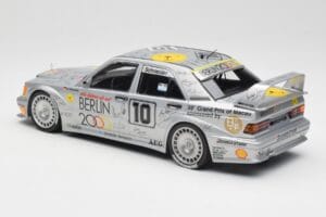 Mercedes 190E 2.5-16 EVO II W201 #10 Zung Fu B. Schneider Guia Race Macau 1992 Minichamps 1:18 155923610 Metaal — afbeelding 4 van 6