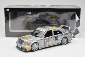 Mercedes 190E 2.5-16 EVO II W201 #10 Zung Fu B. Schneider Guia Race Macau 1992 Minichamps 1:18 155923610 Metaal — afbeelding 6 van 6