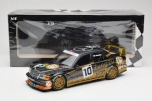 Mercedes 190E 2.5-16 EVO II W201 #10 Zung Fu N. Amorim Guia Race Macau 1991 Minichamps 1:18 155913610 Metaal — afbeelding 6 van 6
