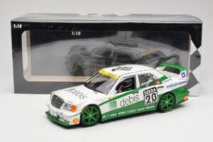Mercedes 190E 2.5-16 EVO II W201 #20 Team Zakspeed M. Schumacher DTM 1991 Minichamps 1:18 155913620 Metaal — afbeelding 6 van 6