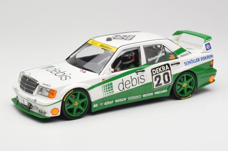 Mercedes 190E 2.5-16 EVO II W201 #20 Team Zakspeed M. Schumacher DTM 1991 Minichamps 1:18 155913620 Metaal