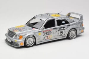Mercedes 190E 2.5-16 EVO II W201 #6 Team AMG Mercedes K. Rosberg DTM 1992 Minichamps 1:18 155923606 Metaal
