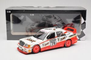 Mercedes 190E 2.5-16 EVO II W201 #78 Team AMG E. Lohr DTM 1991 Minichamps 1:18 155913678 Metaal — afbeelding 6 van 6