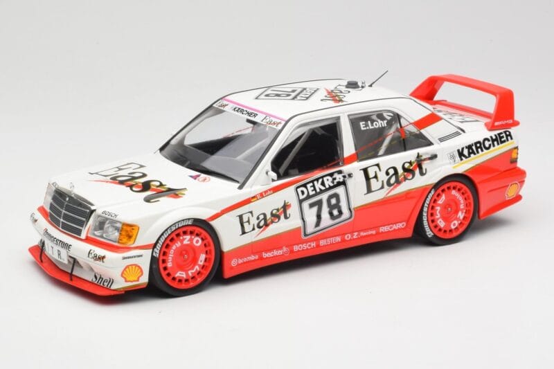 Mercedes 190E 2.5-16 EVO II W201 #78 Team AMG E. Lohr DTM 1991 Minichamps 1:18 155913678 Metaal