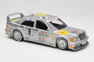 Mercedes 190E 2.5-16 EVO II W201 #8 Zung Fu E. Lohr Guia Race Macau 1992 Minichamps 1:18 155923608 Metaal — afbeelding 2 van 6