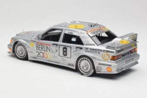 Mercedes 190E 2.5-16 EVO II W201 #8 Zung Fu E. Lohr Guia Race Macau 1992 Minichamps 1:18 155923608 Metaal — afbeelding 4 van 6