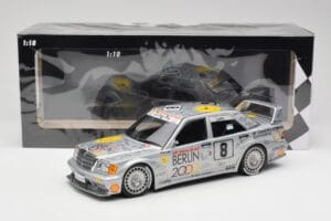 Mercedes 190E 2.5-16 EVO II W201 #8 Zung Fu E. Lohr Guia Race Macau 1992 Minichamps 1:18 155923608 Metaal — afbeelding 6 van 6