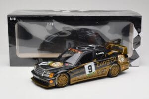 Mercedes 190E 2.5-16 EVO II W201 #9 Zung Fu K. Ludwig Guia Race Macau 1991 Minichamps 1:18 155913609 Metaal — afbeelding 6 van 6