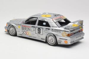 Mercedes 190E 2.5-16 EVO II W201 #9 Zung Fu K. Ludwig Guia Race Macau 1992 Minichamps 1:18 155923609 Metaal — afbeelding 4 van 6