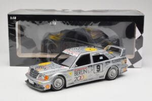 Mercedes 190E 2.5-16 EVO II W201 #9 Zung Fu K. Ludwig Guia Race Macau 1992 Minichamps 1:18 155923609 Metaal — afbeelding 6 van 6