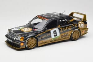 Mercedes 190E 2.5-16 EVO II W201 #9 Zung Fu K. Ludwig Guia Race Macau 1991 Minichamps 1:18 155913609 Metaal