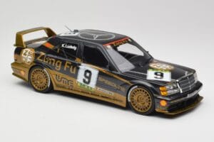 Mercedes 190E 2.5-16 EVO II W201 #9 Zung Fu K. Ludwig Guia Race Macau 1991 Minichamps 1:18 155913609 Metaal — afbeelding 2 van 6
