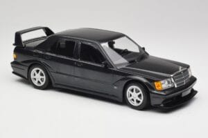Mercedes 190E W201 2.5-16 EVO 2 Zwart Metallic Minichamps 1:18 155036100 Metaal — afbeelding 4 van 6