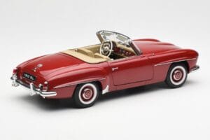 Mercedes 190SL W198 Rood AUTOart 1:18 76116 Metaal — afbeelding 3 van 8