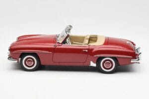 Mercedes 190SL W198 Rood AUTOart 1:18 76116 Metaal — afbeelding 4 van 8