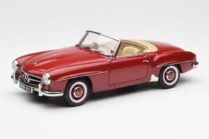 Mercedes 190SL W198 Rood AUTOart 1:18 76116 Metaal