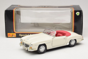 Mercedes 190SL Wit Maisto 1:18 50274 Metaal — afbeelding 8 van 8