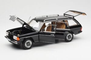 Mercedes 200 T S123 Zwart Norev 1:18 183735 Metaal — afbeelding 2 van 8