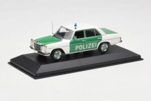 Mercedes 200 W115 Politie Minichamps 1:43 400034090 Metaal — afbeelding 2 van 4