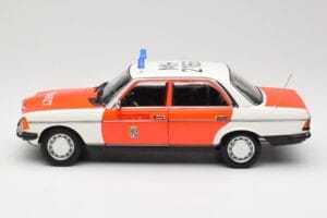 Mercedes 200 W123 Ambulance Wit Norev 1:18 183834 Metaal — afbeelding 7 van 8
