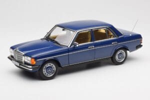 Mercedes 200 W123 Surf Blauw Norev 1:18 183710 Metaal