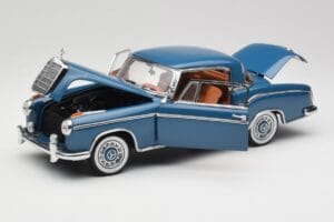 Mercedes 220 SE W128 Blauw Sun Star 1:18 3561 Metaal — afbeelding 2 van 8
