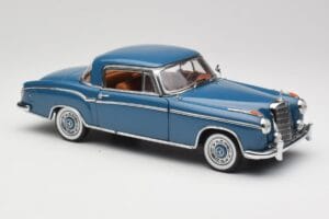 Mercedes 220 SE W128 Blauw Sun Star 1:18 3561 Metaal — afbeelding 6 van 8