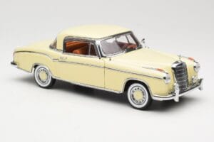 Mercedes 220 SE W128 Coupe Beige Sun Star 1:18 3562 Metaal — afbeelding 6 van 8