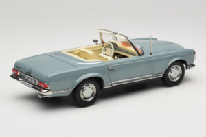 Mercedes 230 SL W113 Horizon Blue Norev 1:18 183992 Metaal — afbeelding 3 van 9