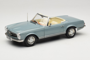 Mercedes 230 SL W113 Horizon Blue Norev 1:18 183992 Metaal