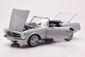 Mercedes 230 SL W113 Pagoda Grijs Norev 1:18 183990 Metaal — afbeelding 2 van 8