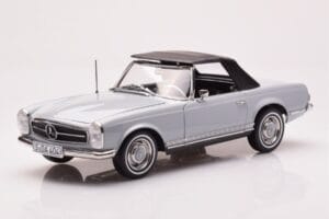Mercedes 230 SL W113 Pagoda Grijs Norev 1:18 183990 Metaal — afbeelding 3 van 8