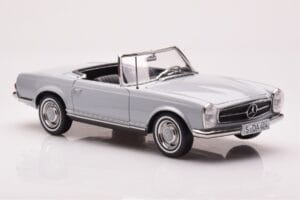 Mercedes 230 SL W113 Pagoda Grijs Norev 1:18 183990 Metaal — afbeelding 6 van 8
