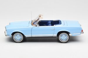 Mercedes 230 SL W113 Pagoda Horizon Blauw Dealer Editie Norev 1:18 B66040633 Metaal — afbeelding 6 van 10