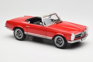 Mercedes 230 SL W113 Pagoda Rood Norev 1:18 B660640596 Metaal — afbeelding 6 van 8