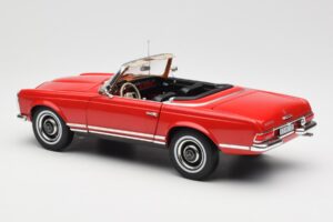 Mercedes 230 SL W113 Pagoda Rood Norev 1:18 B660640596 Metaal — afbeelding 7 van 8
