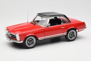 Mercedes 230 SL W113 Pagoda Rood Norev 1:18 B660640596 Metaal