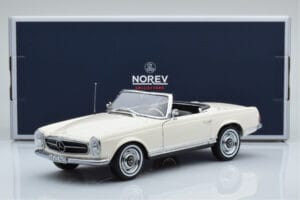 Mercedes 230 SL W113 Pagoda Wit Gelimiteerde Editie Norev 1:18 183768 Metaal — afbeelding 9 van 9