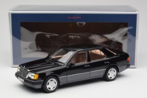 Mercedes 230E W124 AMG Wheels Zwart Limited Edition Norev 1:18 183950 Metaal — afbeelding 12 van 12