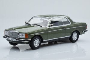 Mercedes 280 CE W123 Coupe Groen Norev 1:18 183704 Metaal