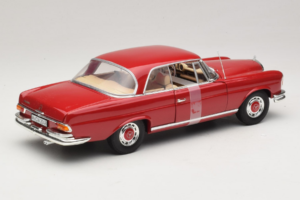 Mercedes 280 SE Coupe Rood Norev 1:18 183527 Metaal — afbeelding 2 van 6